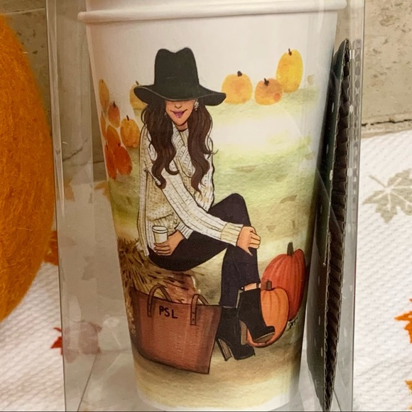 Other - 🍁☕️ Fall Travel Cups (12) with lids and sleeves